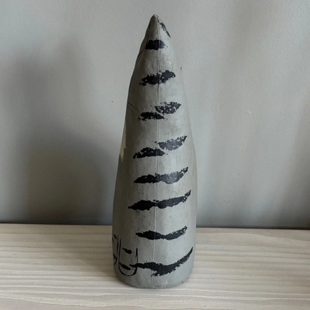 VTG‎ Toys From The Attic Gray Folk Art Cat Figurine